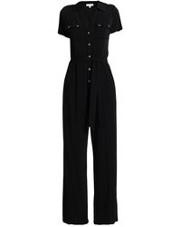 Femme Vêtements Combinaisons Combinaisons longues Combinaison à pois MICHAEL Michael Kors en coloris Noir 