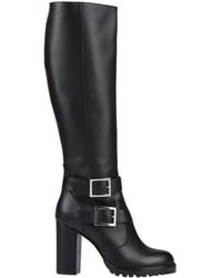 Vicini Tapeet Knee Boots - Black