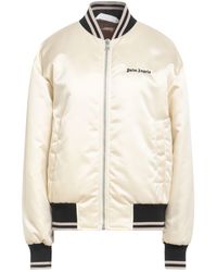 Palm Angels - Cream Jacket Polyamide, Polyester - Lyst