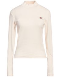 Dickies - Ivory Turtleneck Cotton, Elastane - Lyst