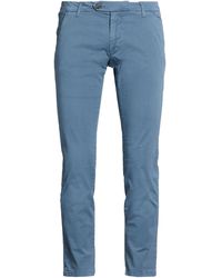 Roy Rogers - Slate Pants Cotton, Elastane - Lyst