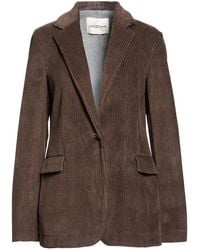 Ottod'Ame - Chocolate Blazer Cotton - Lyst