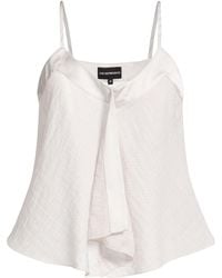 Emporio Armani - Tops - Lyst