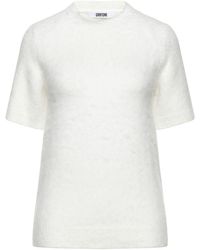 Grifoni - Ivory Sweater Cotton, Polyamide, Elastane - Lyst