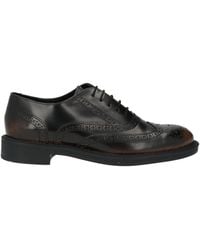 Frau - Dark Lace-Up Shoes Leather - Lyst