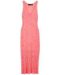 Messagerie - Maxi Dress Linen, Viscose, Cotton - Lyst