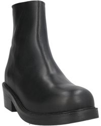 LE17SEPTEMBRE レザー アンクルブーツ Le17septembre Black Leather Ankle Boots | ModeSens