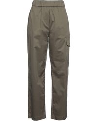 RUE DU BAC - Military Pants Cotton, Polyamide, Elastane - Lyst