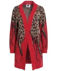 No Secrets - Camel Cardigan Acrylic, Alpaca Wool, Nylon - Lyst