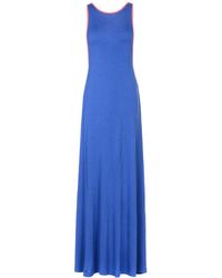 EA7 Long Dress - Blue