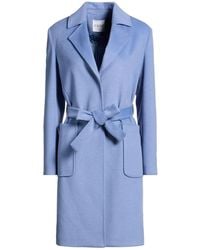 Exte - Slate Coat Polyester, Viscose, Elastic Fibres - Lyst