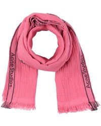 Acne Studios - Scarf Cotton, Linen - Lyst