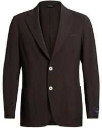 Tombolini - Blazer Virgin Wool, Polyester, Polyamide, Elastane - Lyst