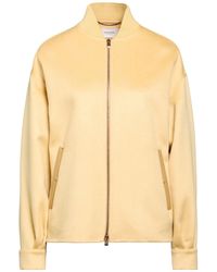 Agnona - Jacket Cashmere, Ovine Leather, Metal - Lyst