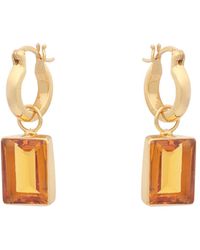 Shyla - Sorrento-Earrings -- Earrings, 916/1000 Plated, Glass - Lyst