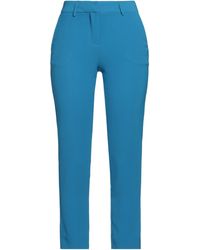 SIMONA CORSELLINI - Azure Pants Polyester, Elastane - Lyst