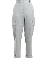 Eleventy - Light Pants Wool, Polyamide, Metallic Fiber - Lyst