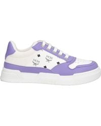 MCM - Sneakers Textile Fibers, Leather - Lyst
