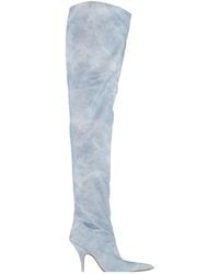 Gia Borghini - Sky Boot Textile Fibers - Lyst