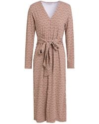 Caliban - Midi Dress Polyamide, Elastane - Lyst