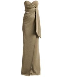 La Petite Robe Di Chiara Boni - Military Maxi Dress Polyamide, Viscose, Elastane, Polyester - Lyst