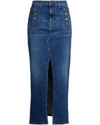 ViCOLO - Denim Skirt - Lyst