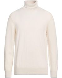 Eleventy - Ivory Turtleneck Cashmere - Lyst