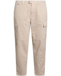 Tramarossa - Cream Pants Cotton, Lycra - Lyst