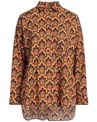Caliban - Marigold Top Cotton, Elastane - Lyst