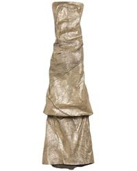 Rick Owens - Maxi Dress Cotton, Polyester, Elastane - Lyst