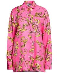 Versace Jeans Couture - Shirt Viscose - Lyst
