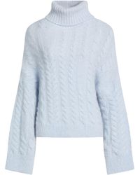 Alysi - Crème Sky Turtleneck Mohair Wool, Polyamide, Elastane - Lyst