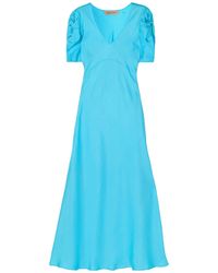 Maggie Marilyn Langes Kleid - Blau