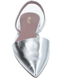 Diane von Furstenberg Ballet Flats - Metallic