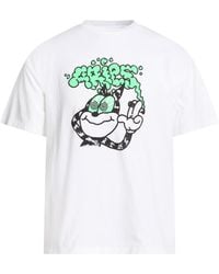 Aries - T-Shirt Cotton - Lyst