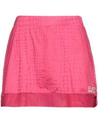 EA7 - Mini Skirt Polyester, Elastane - Lyst
