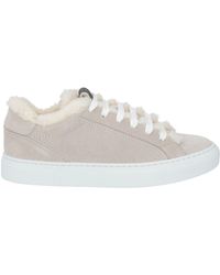 Brunello Cucinelli - Light Sneakers Leather, Textile Fibers - Lyst