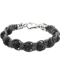 Emanuele Bicocchi Bracelet - Black