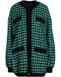 MSGM - Jacket Cotton, Acrylic, Polyester, Wool, Viscose - Lyst
