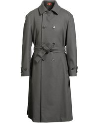 Barena - Charcoal Coat Wool, Polyamide - Lyst