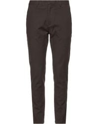 Emporio Armani - Pants Cotton, Elastane - Lyst