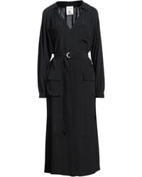 Semicouture - Midi Dress Acetate, Silk - Lyst