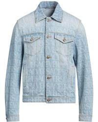 Versace - Denim Outerwear Cotton - Lyst