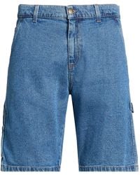 Caterpillar - Denim Shorts - Lyst