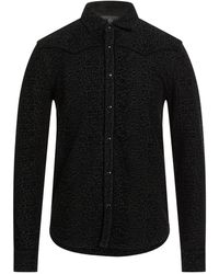 John Varvatos - Shirt Polyester, Organic Cotton - Lyst