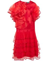Elisabetta Franchi - Mini Dress - Lyst