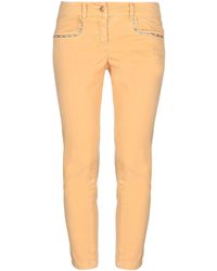 Femme By Michele Rossi Cropped Trousers - Multicolour