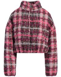 Khrisjoy - Fuchsia Puffer Wool, Acrylic, Polyamide, Viscose, Polyester - Lyst