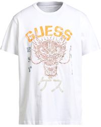 Guess - Eco T-Shirt Organic Cotton, Cotton - Lyst