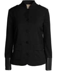 ALESSIA SANTI - Jacket Polyester, Viscose, Elastane - Lyst